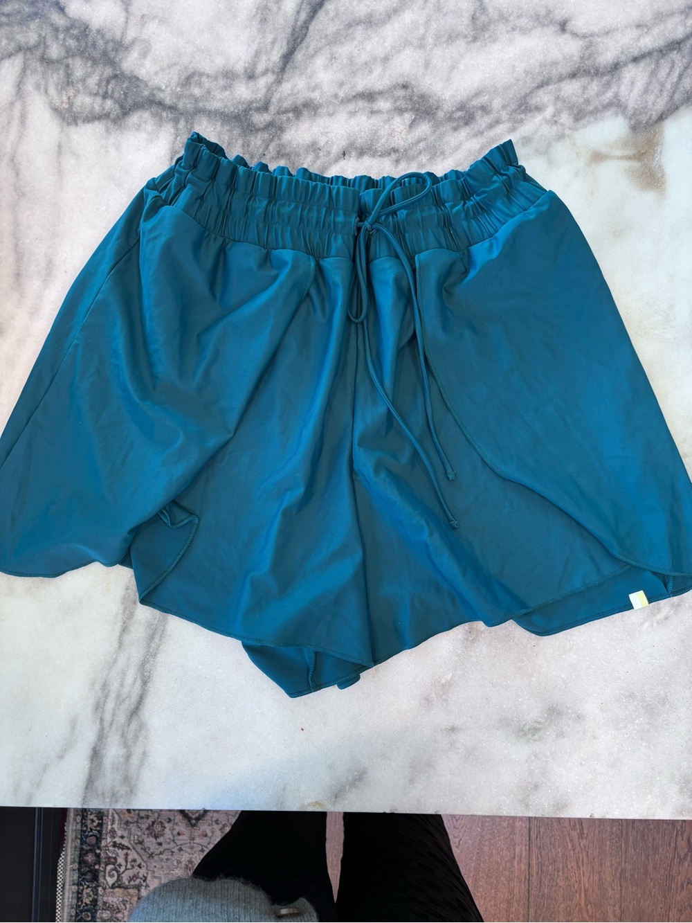 Summersalt Sea to Shore Swim Shorts in Seaweed Sz L - Picture 3 of 8